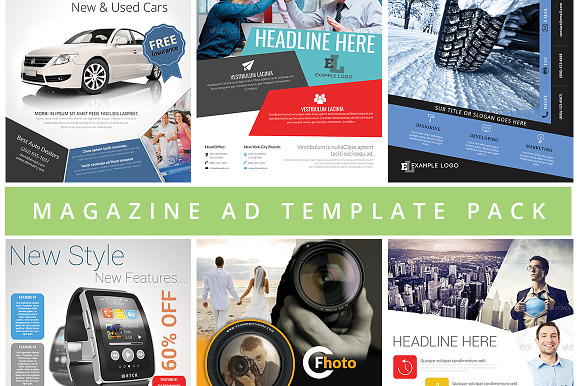 2000+ Magazine Bundle - 97% Off in Magazine Templates - product preview 62