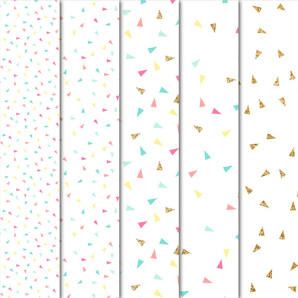Digital Paper - Confetti II in Patterns - product preview 2