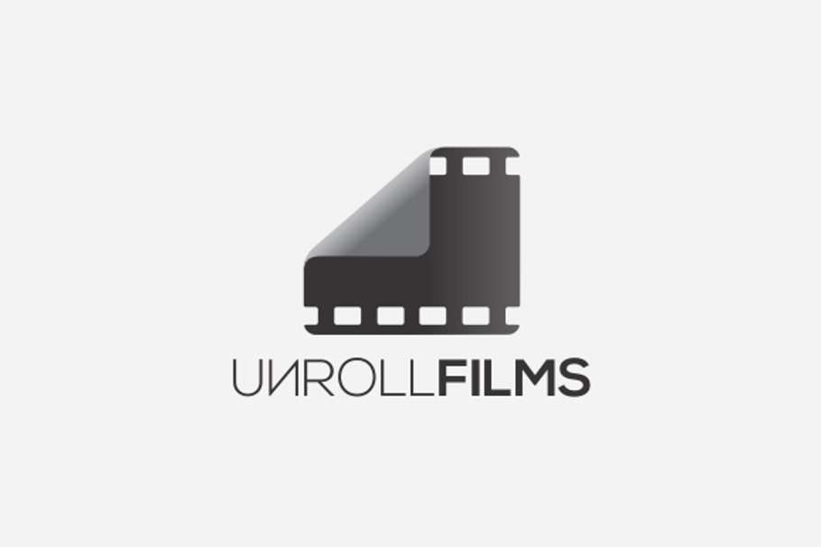 Unroll Fimls Logo in Logo Templates - product preview 8