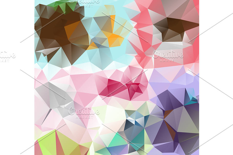 Triangle background in Graphics - product preview 8