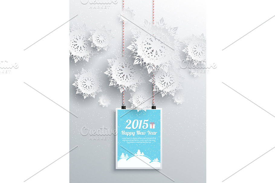 Winter Christmas sale design in Graphics - product preview 8