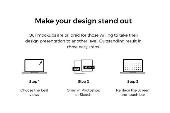 Popular MacBook Pro 15" Mockups in Product Mockups - product preview 1