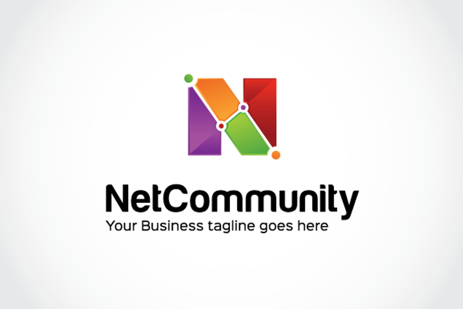 Net Community Logo Template in Logo Templates - product preview 8