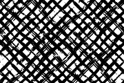 Grunge net on white pattern