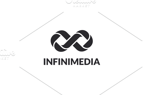 Infinity Media in Logo Templates - product preview 2