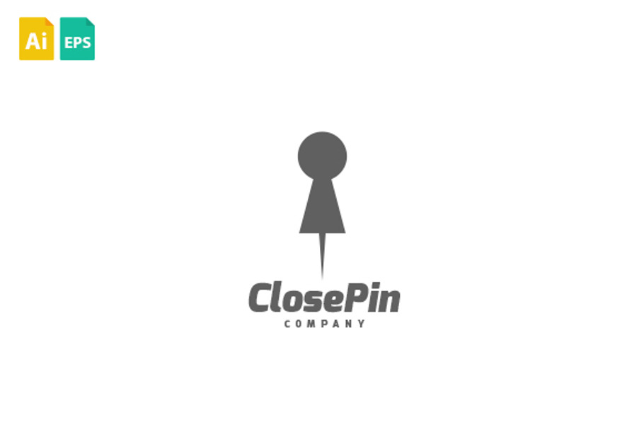 ClosePin Logo in Logo Templates - product preview 8