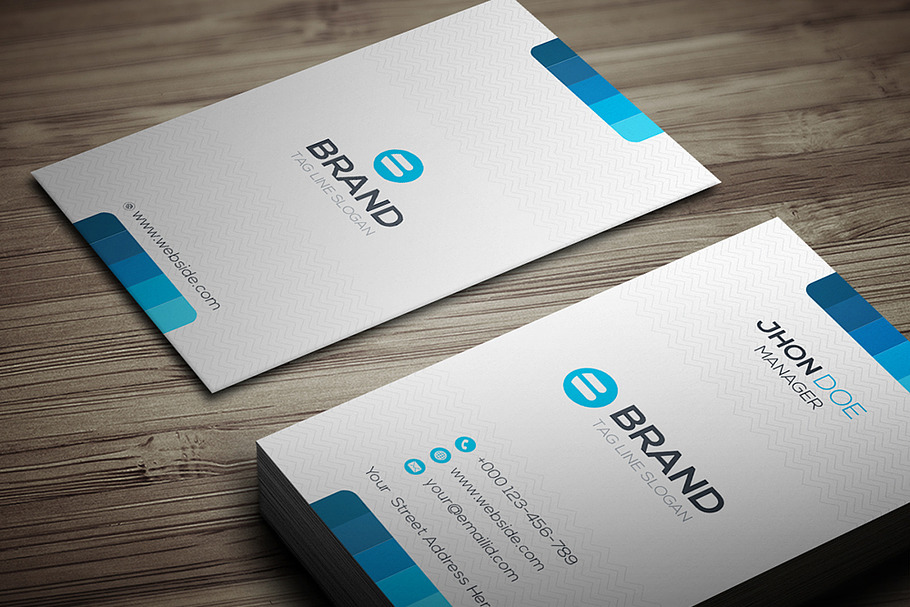 Brand Business Card in Business Card Templates - product preview 8