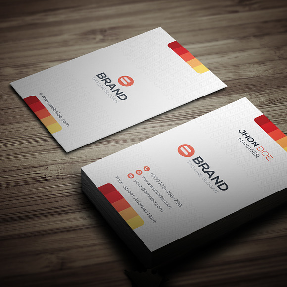 Brand Business Card in Business Card Templates - product preview 2