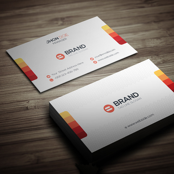 Brand Business Card in Business Card Templates - product preview 4