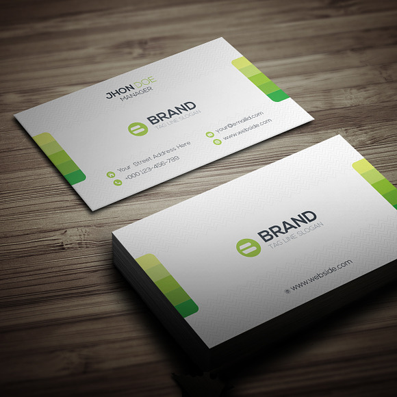 Brand Business Card in Business Card Templates - product preview 5