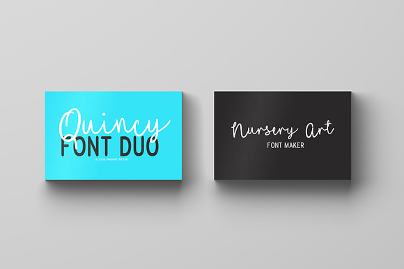 Quincy | Font Duo in Script Fonts - product preview 3