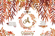 Fall Leaves - Autumn Greenery Vol 1