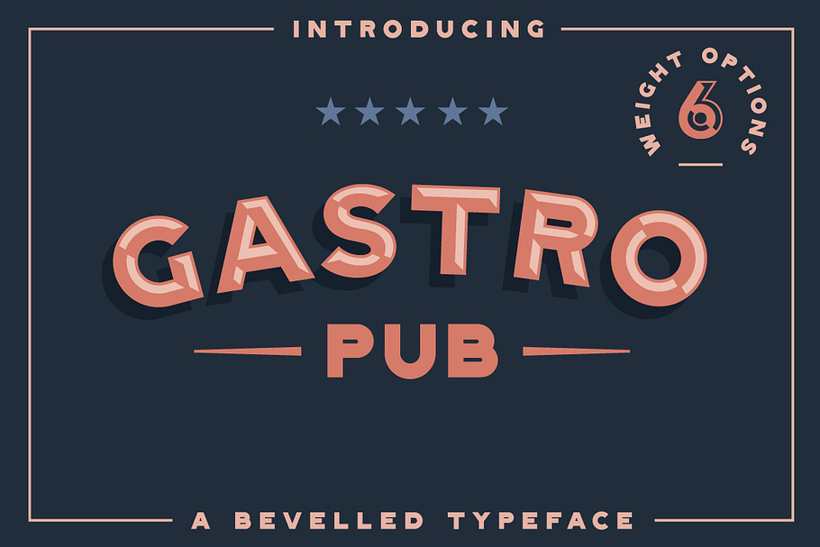 Gastro Pub - Type Family in Tattoo Fonts - product preview 8