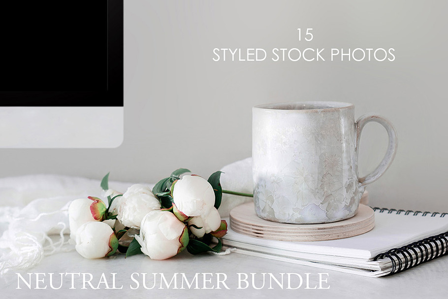 NEUTRAL SUMMER BUNDLE in Instagram Templates - product preview 8
