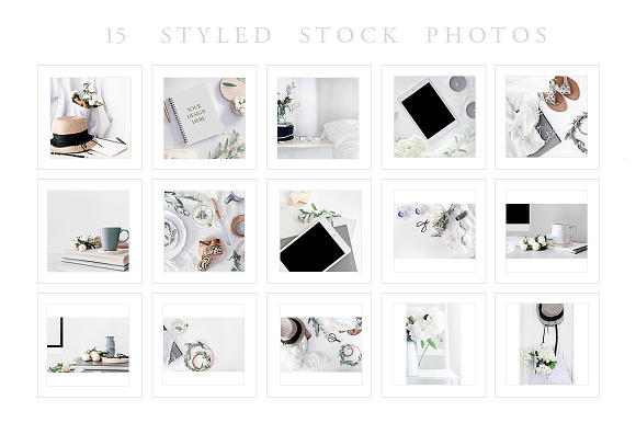 NEUTRAL SUMMER BUNDLE in Instagram Templates - product preview 7