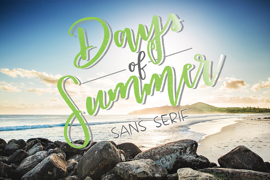 Days of Summer Sans Serif