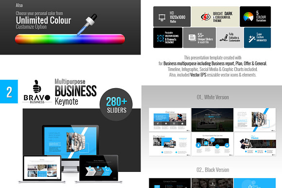 Business Keynote Bundle in Keynote Templates - product preview 9