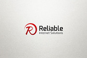 R Letter Logo - Reliable