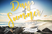 Days of Summer Font Family