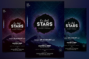 The Stars - PSD Flyer Template