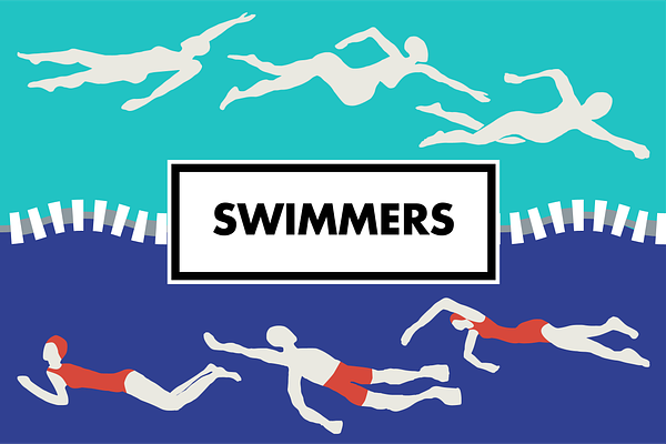 Swimmers Graphic Kit