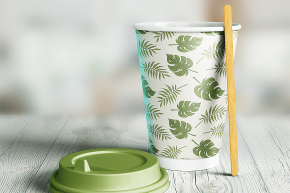 12 Seamless Tropical Leaves Patterns in Patterns - product preview 2