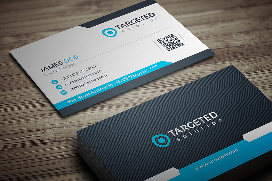 Targeted Business Card in Business Card Templates - product preview 8