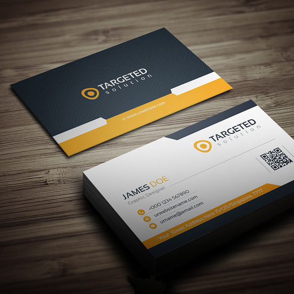 Targeted Business Card in Business Card Templates - product preview 1