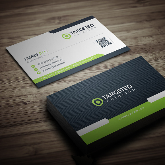 Targeted Business Card in Business Card Templates - product preview 2