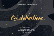 Constellations Textured Script