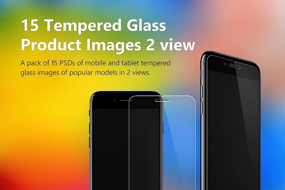 Tempered Glass Presentation Images in Product Mockups - product preview 8