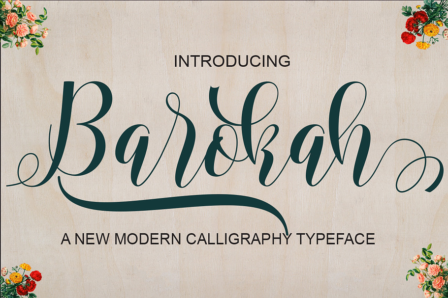 Barokah in Script Fonts - product preview 8