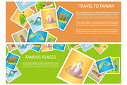 Travel to Taiwan around Famous Places Brochure
