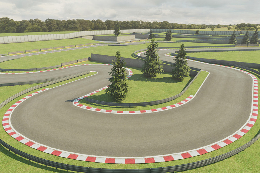 Race Track Construction Kit in Architecture - product preview 2