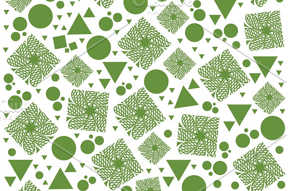 3 vector seamless patterns in Textures - product preview 1