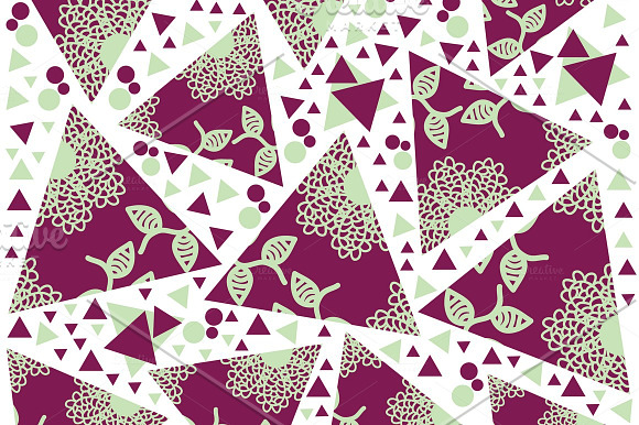 3 vector seamless patterns in Textures - product preview 2