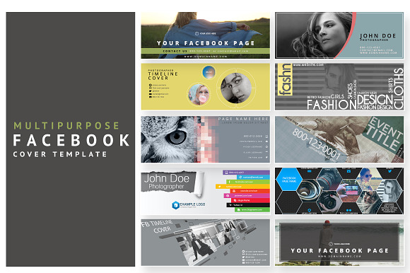 All in One Facebook Bundle in Facebook Templates - product preview 22