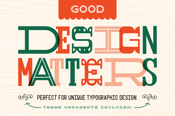 Wood Type Font Collection in Circus Fonts - product preview 2