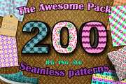 THE AWESOME PACK - 200 Patterns
