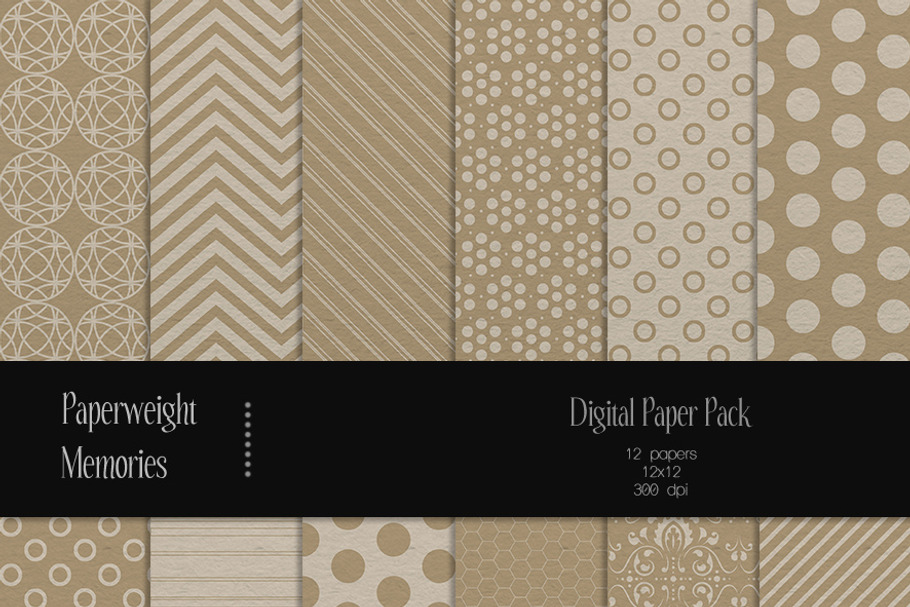 Patterned Paper - Crafty Times