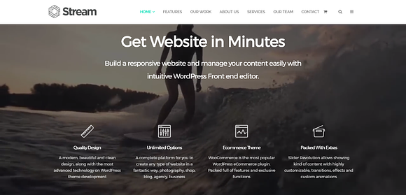 Stream - One Page WordPress Theme in WordPress Landing Page Themes - product preview 13