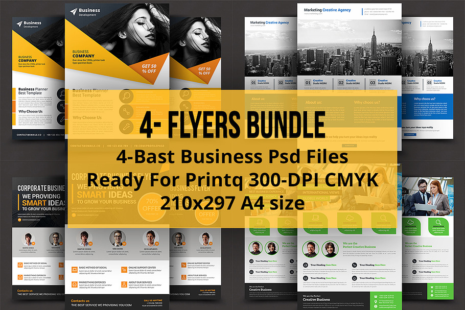 Corporate Flyers Bundle in Flyer Templates - product preview 8