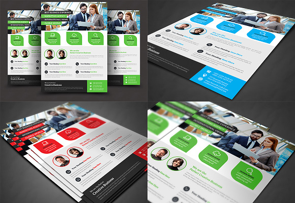 Corporate Flyers Bundle in Flyer Templates - product preview 4