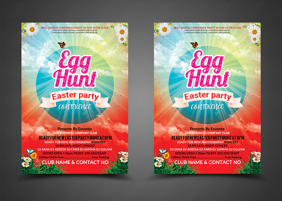 Party Flyer in Flyer Templates - product preview 2