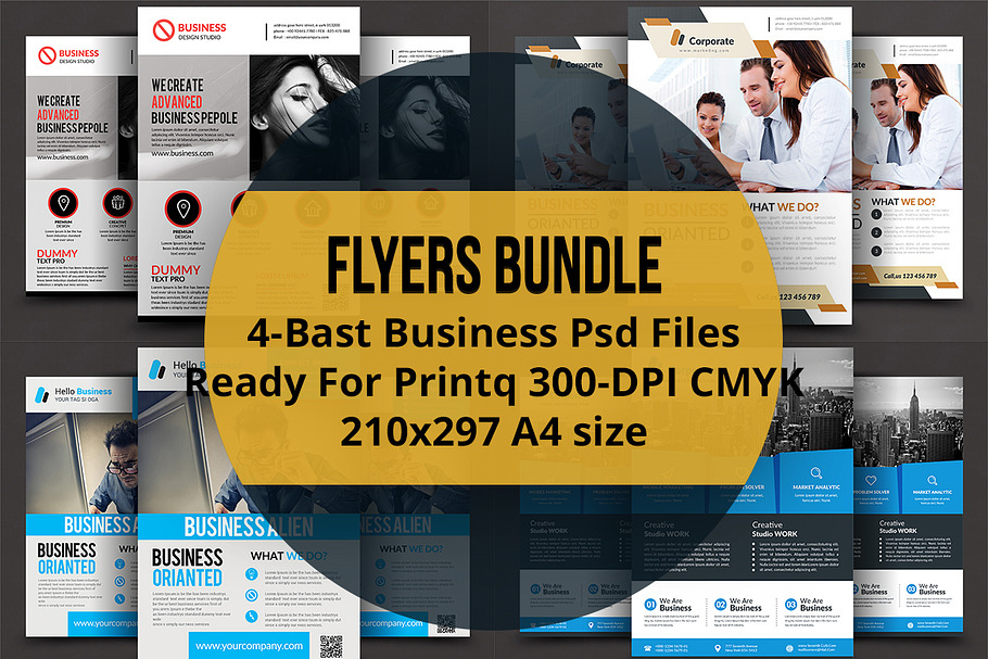 Corporate Flyers Bundle in Flyer Templates - product preview 8