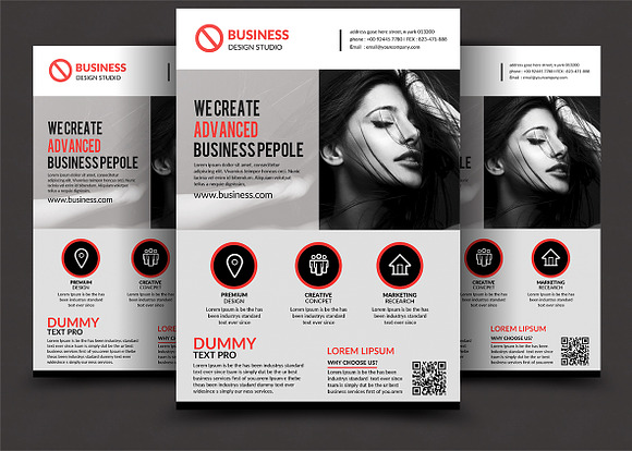 Corporate Flyers Bundle in Flyer Templates - product preview 1