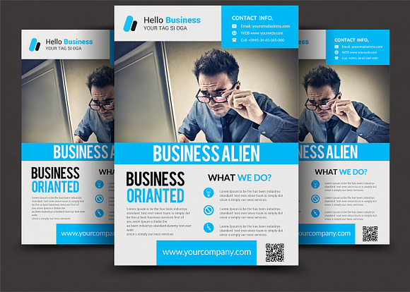 Corporate Flyers Bundle in Flyer Templates - product preview 2