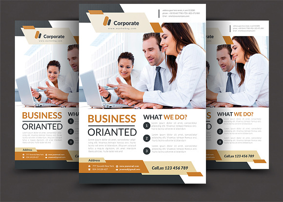 Corporate Flyers Bundle in Flyer Templates - product preview 3