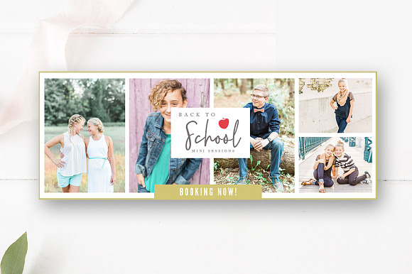 Back to School Mini Session Set in Flyer Templates - product preview 1