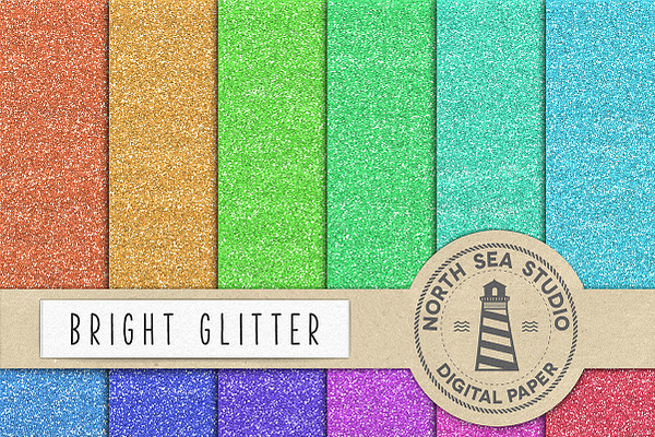 Bright  Glitter Texture 
